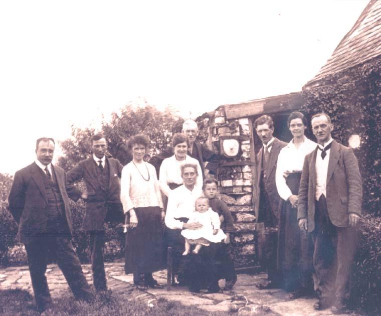 The family at Blockmill, near Stewarton.