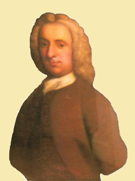 from an original oil painting, probably executed shortly after his marriage to Mary Long in 1750.