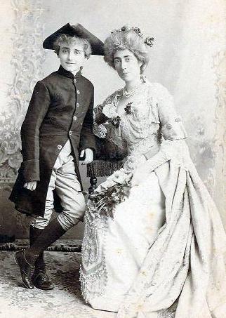 Rupert with his mother Ethel