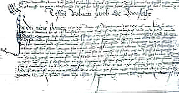 Part of the will of Robert Jacob