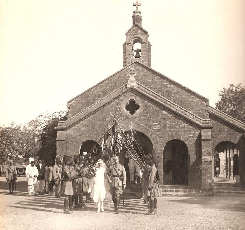 His wedding to Marjorie Jacob