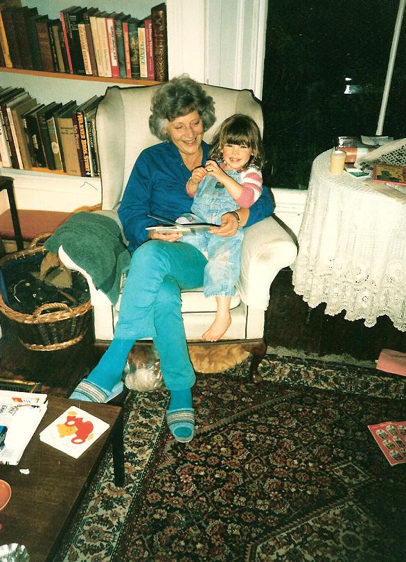 Katie and her granddaughter Flossie