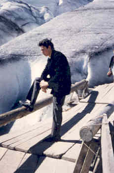At the Rhone Gletscher, Switzerlamd