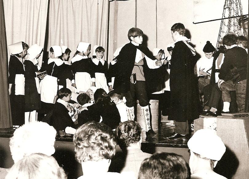 His first acting role at Wessex Gardens Primary School