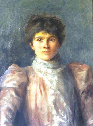 Helen Ashe King c 1897, by John Butler Yeats RHA, courtesy of Adam's of Slane Castle.